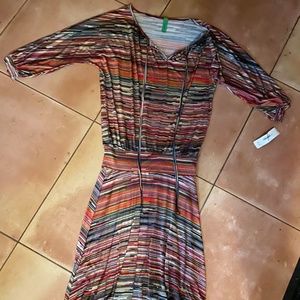 LOFIEL stripey casual stretchy dress - brand new with tags